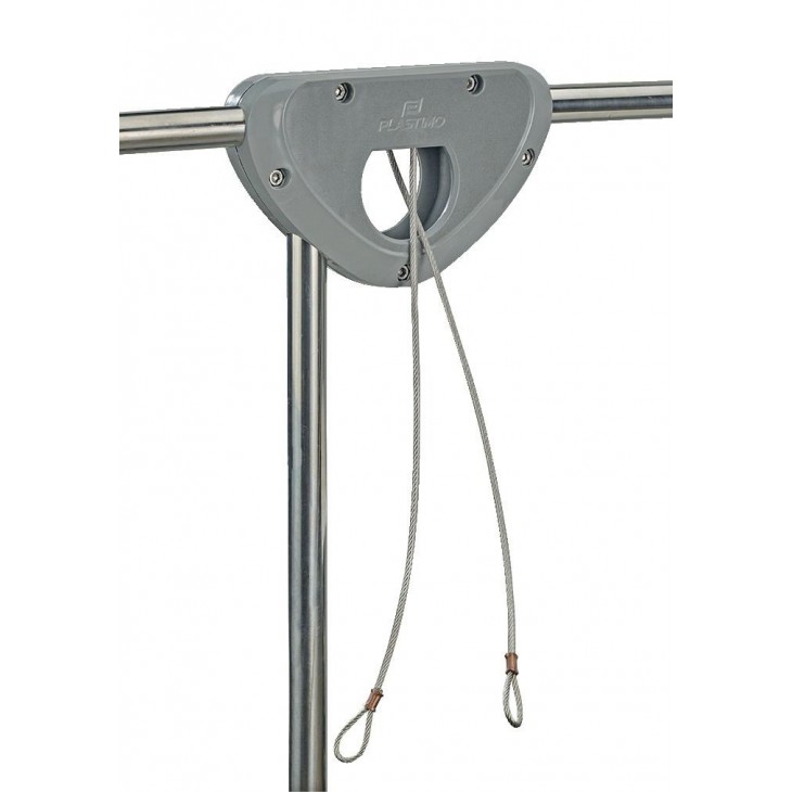 SUPPORTO MOTORE AUSILIARIO DA BALCONE GRIGIO