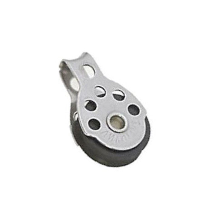 Pulley singola in acciaio inox 17 X 5 mm