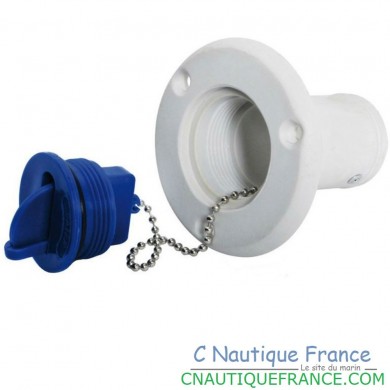 Fiberglass water tank plug 38 mm
