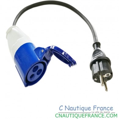 P17 Adapter European Female Plug 0.50m