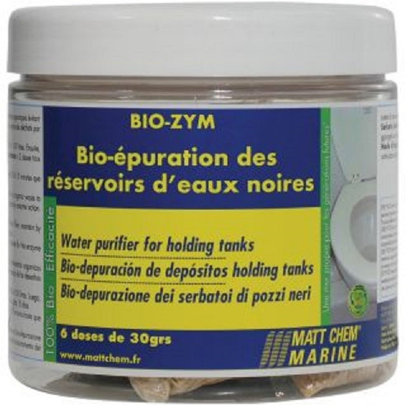 BIO-ZYM Épuration pour réservoirs - 6 doses de 30 g