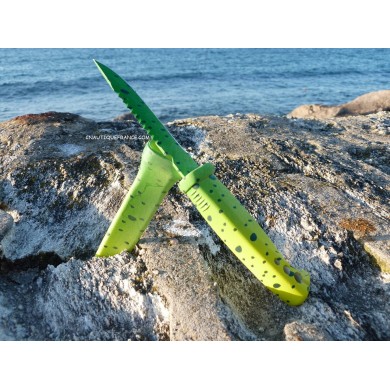 KNIFE CWT YELLOW GREEN CORYPHENE