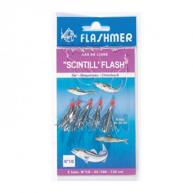 Leader Line No. 2/0 SCINTILL' FLASH - Silver