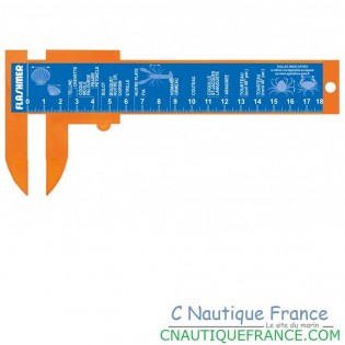 REGLE MESURE COQUILLAGES ET CRUSTACES