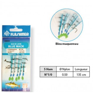 Bas de ligne BLUE MACK - Bleu Maquereau