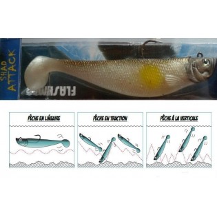 LEURRE SOUPLE SHAD ATTACK EPERLAN - FLASHMER