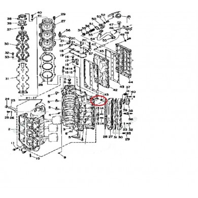 40 - 200 CV GUARNIZIONE PER YAMAHA