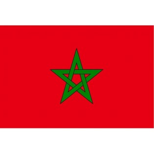 Bandiera del Marocco 30 x 40 cm