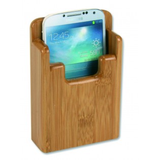 SUPPORT DE SMARTPHONE EN BAMBOU