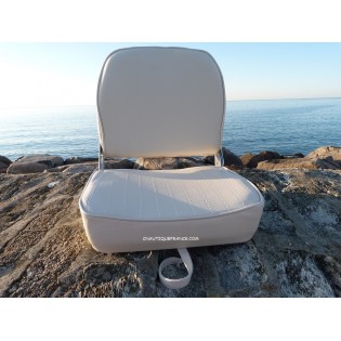 Sedile con schienale ribaltabile – Bianco