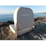 Sedile con schienale ribaltabile – Bianco