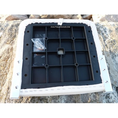 Sedile con schienale ribaltabile – Bianco