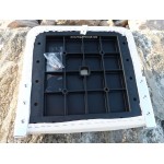 SIEGE AVEC DOSSIER RABATTABLE - BLANC