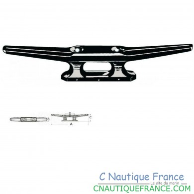 taquet noir en plastique