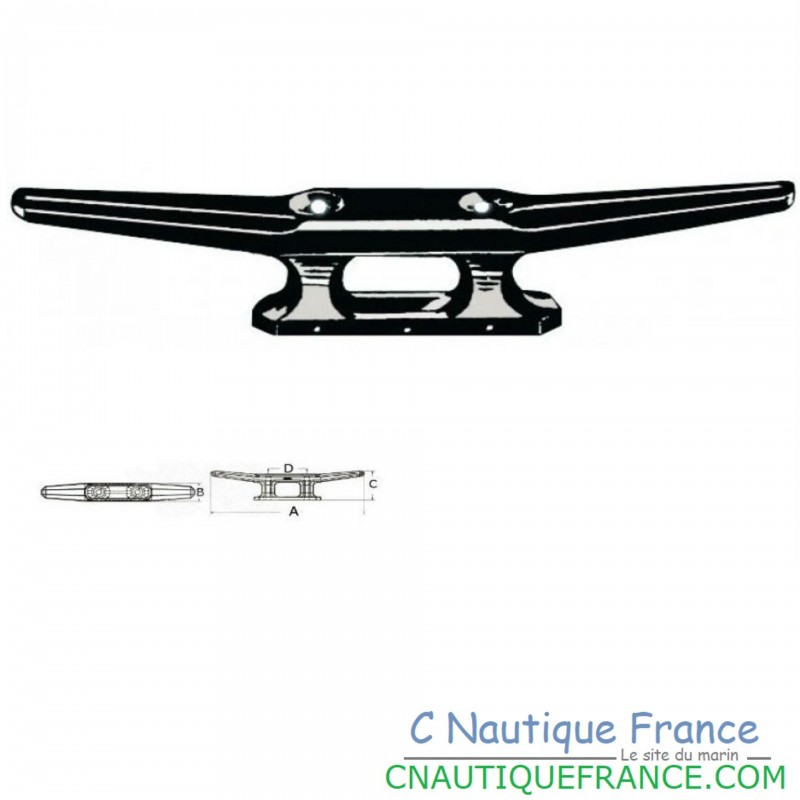 taquet noir en plastique