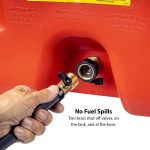 FUEL WITH WHEELS AND MANUAL PUMP NOZZLE - FLO AND GO DURAMAX 53L