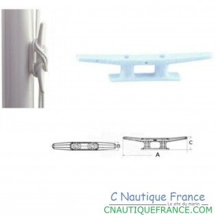 TAQUET NYLON BLANC - 208 MM