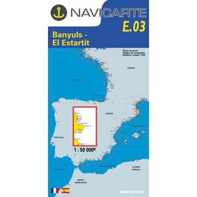 BANYULS - EL ESTARTIT - CARTE MARINE E.03