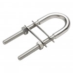 8 MM CANESTRINO IN FILO INOX 43 X 13 MM