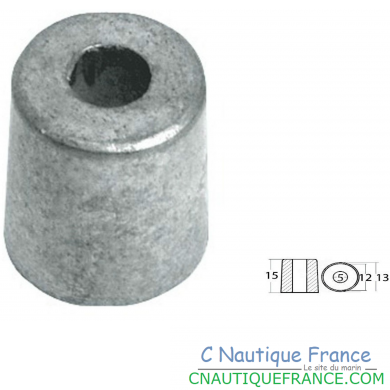 2.5 - 70 HP ANODE CYLINDER FOR MOTOR YAMAHA